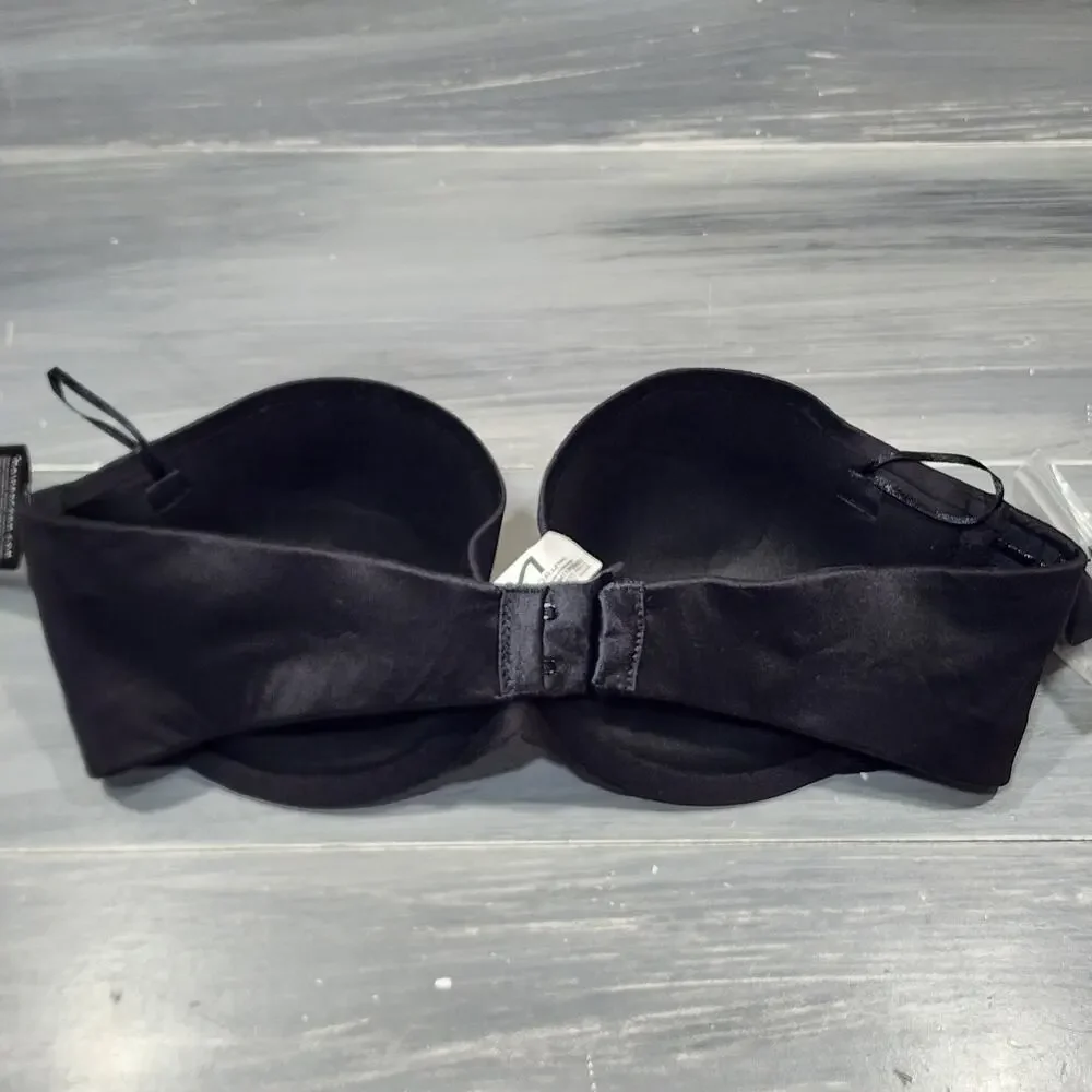 Maidenform‎ Strapless Bra 36C Shaping with Lift Underwire Bra 9417 Black - Picture 2 of 12